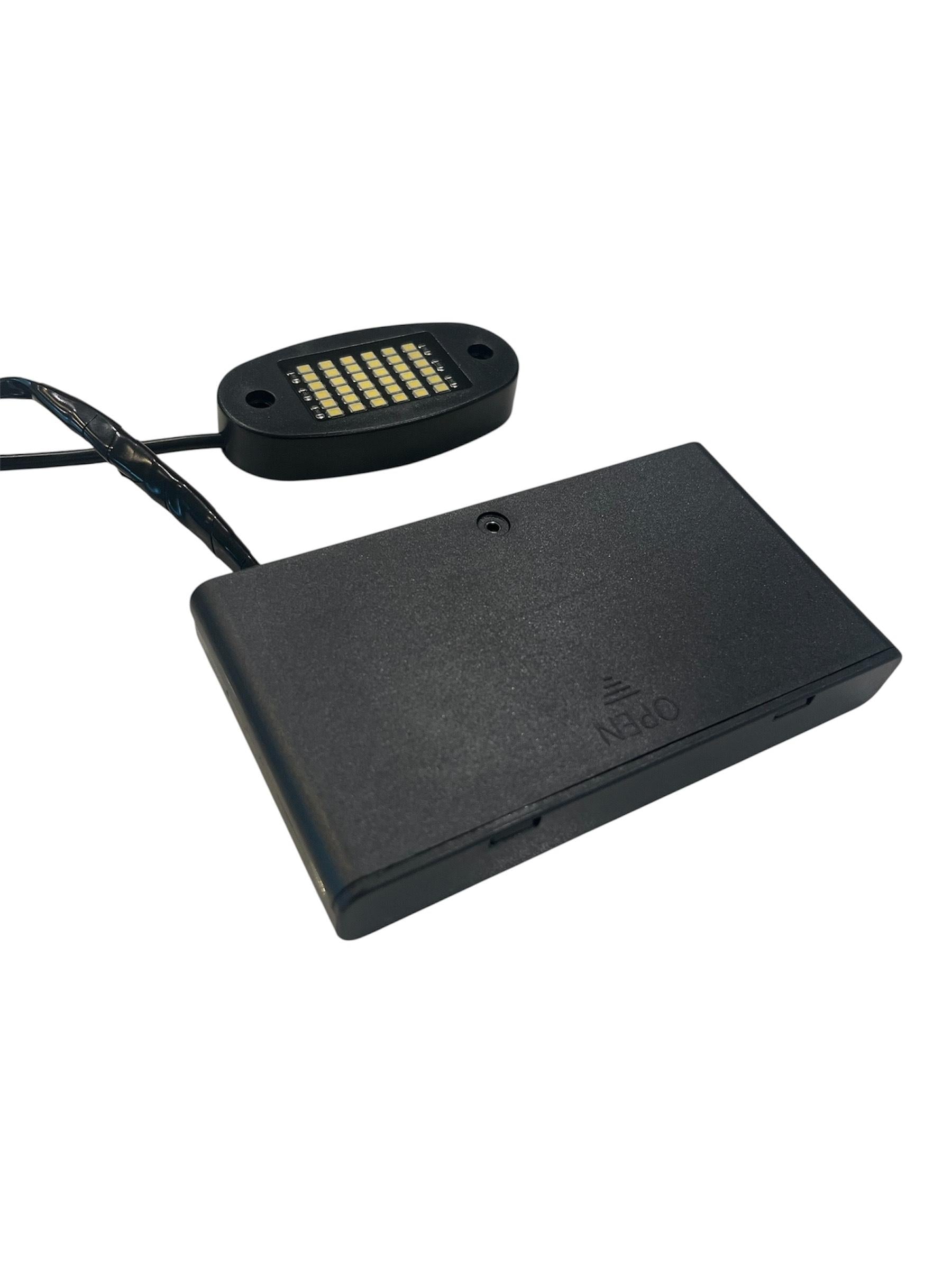 TSR Moto Battery Pack LED Rocklight - Compact Battery and LED Rocklight for Electric Vehicles