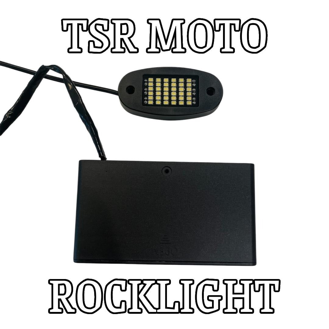 TSR Moto Battery Pack LED Rocklight - Compact Battery and LED Rocklight for Electric Vehicles