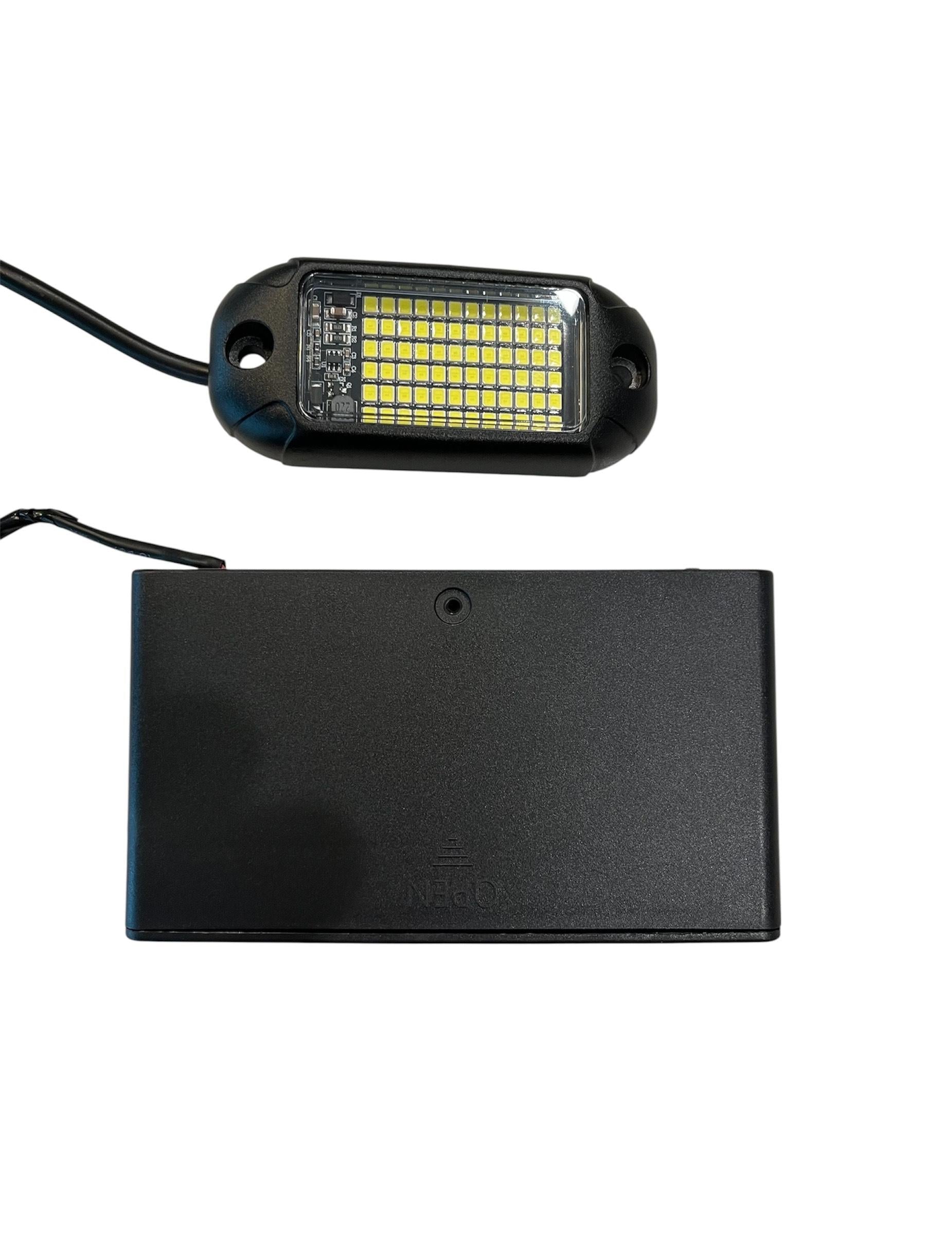 TSR Moto Battery Pack LED Rocklight V2 - Compact Battery and LED Rocklight for Electric Vehicles